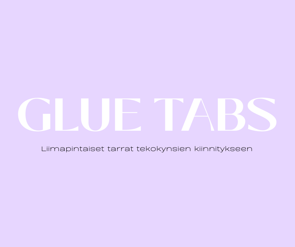 Glue tabs
