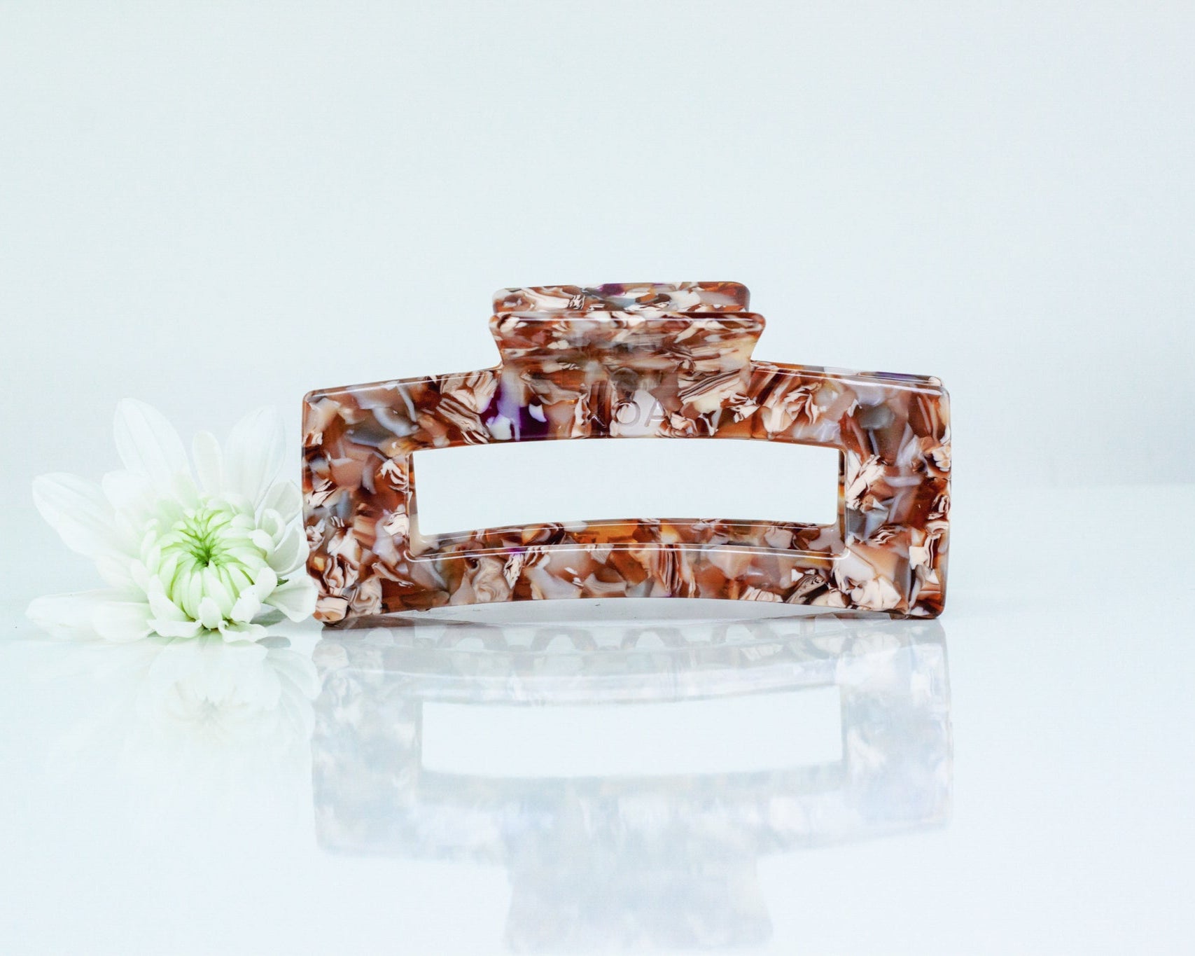 Elegance - Hiusklipsi 10cm Caramel