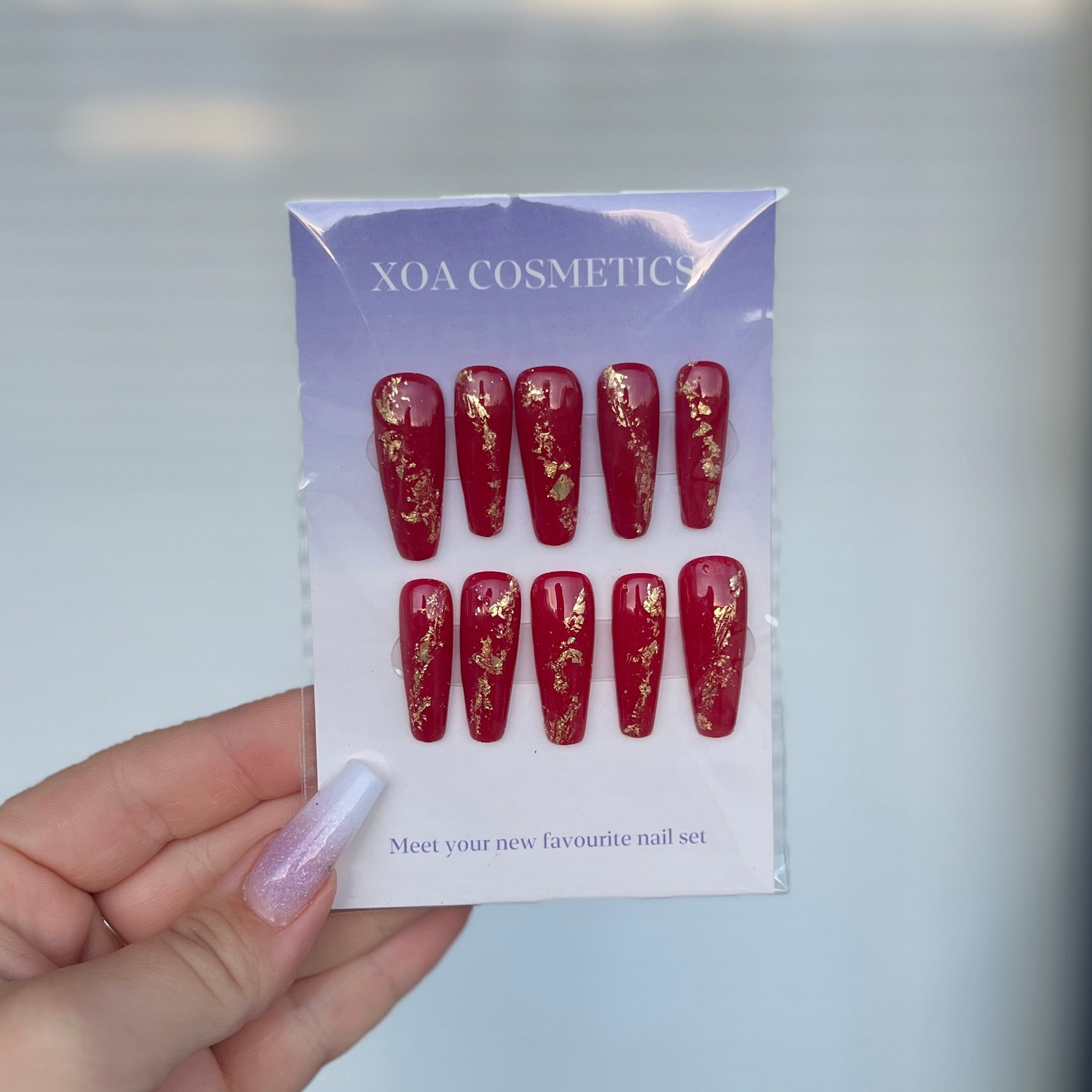 READY MADE Gold/Silver flakes kynnet